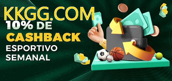 10% de bônus de cashback na KKGG.COM