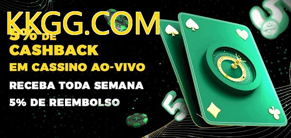 Promoções do cassino ao Vivo KKGG.COM